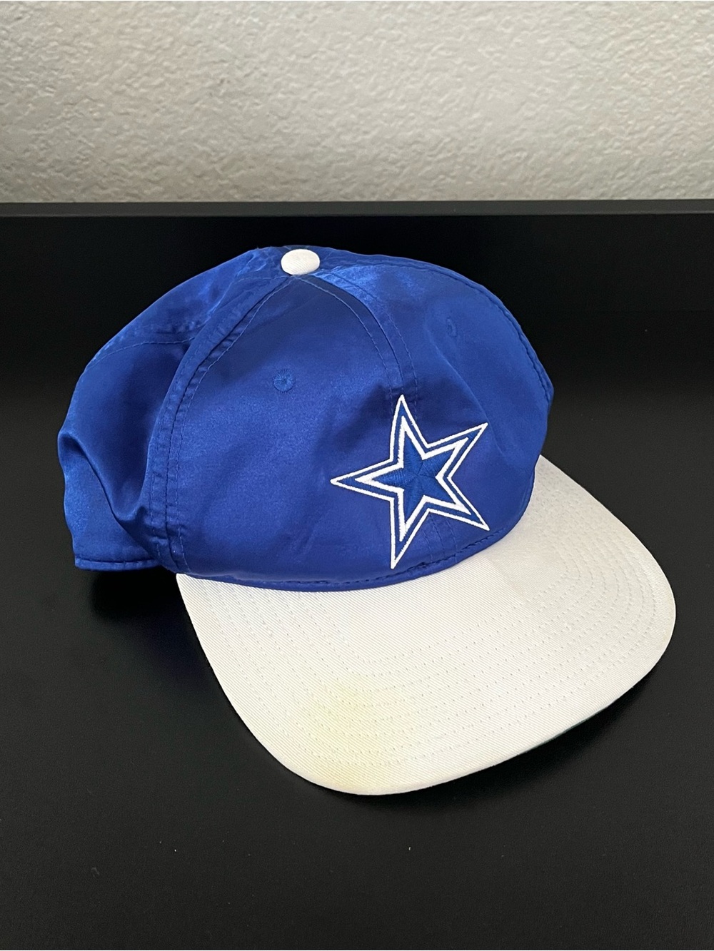 VINTAGE Nike Dallas Cowboys Satin SnapBack Star Logo Men's Hat